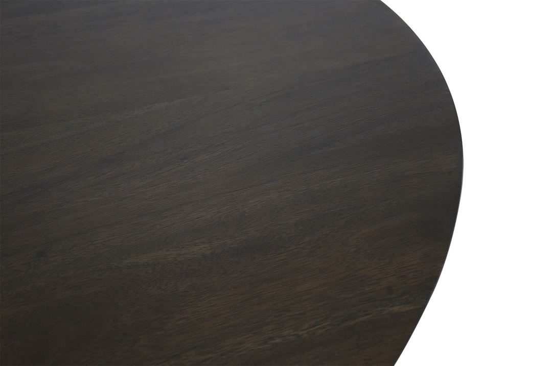 MALIBU DINING TABLE OVAL WITH CONE BASE image 3